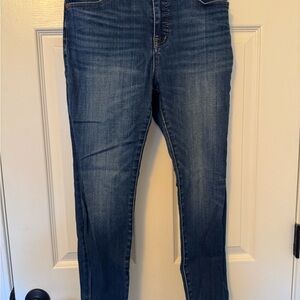 Madewell Dark Blue Skinny Jeans